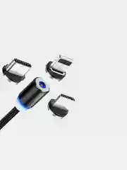 USB-кабель магнитный X-cable c коннекторами: Micro, Type-C,  Lightning