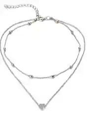 Цепь двойная Amore store "Сердце"