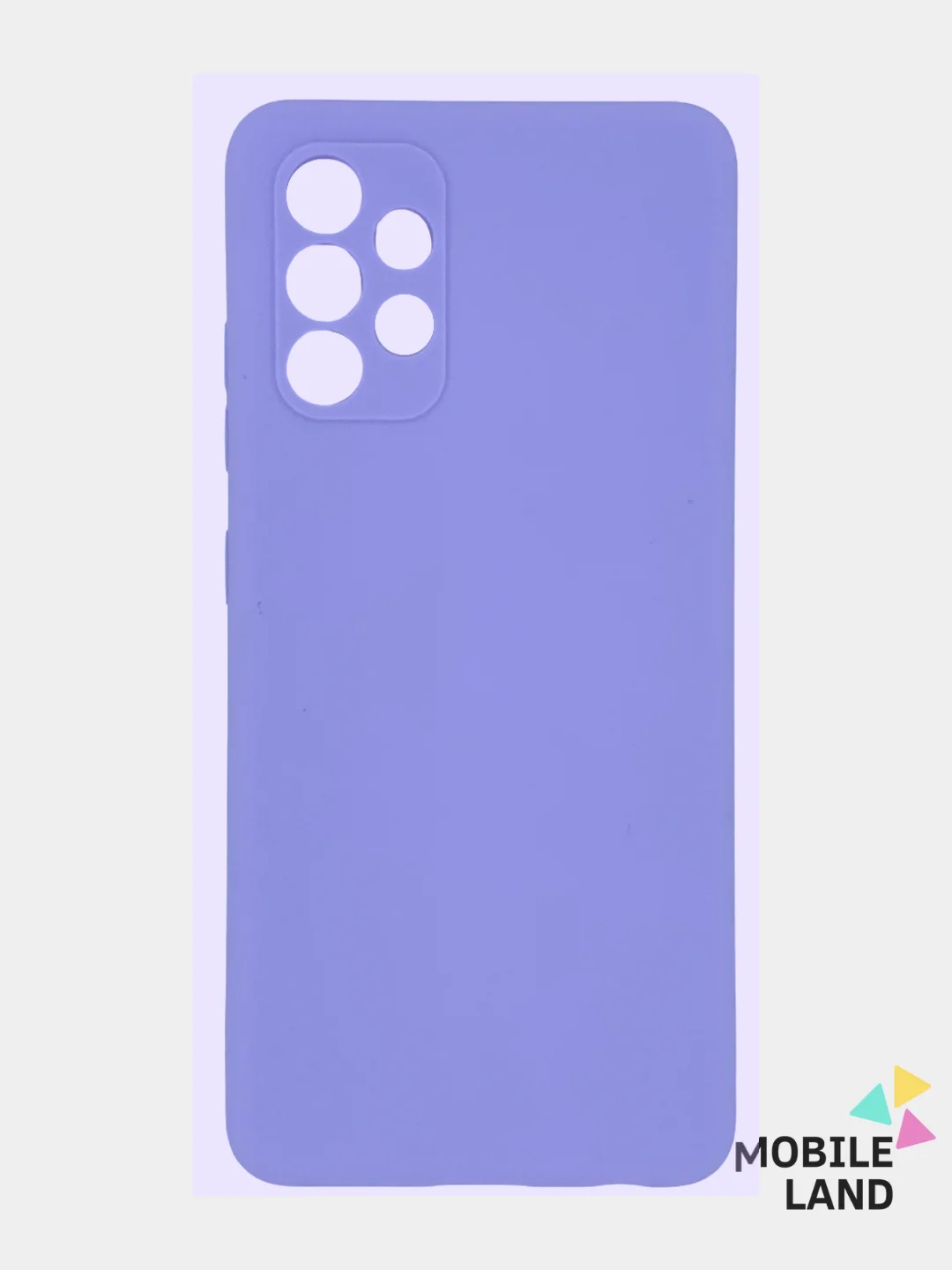 Лавандовый чехол силиконовый для Samsung Galaxy A32 4g