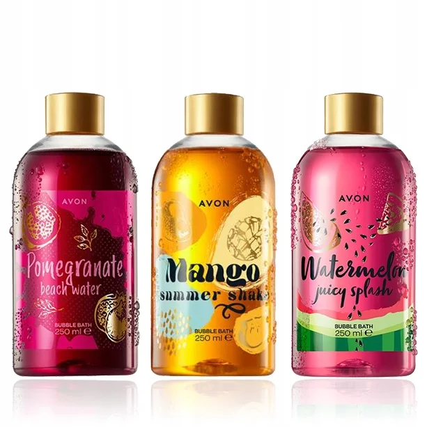 Пена для ванн 250мл/AVON 10 ароматов