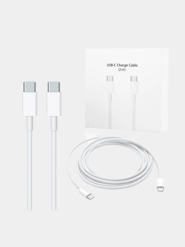 Кабель ДЛЯ БЫСТРОЙ ЗАРЯДКИ Type-C - Type-C, Кабель lightning USB-C для андроида 20W