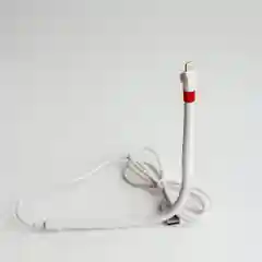 Белый кабель для зарядки телефона, Lightning, 2.4А, передача данных, с функцией подставки