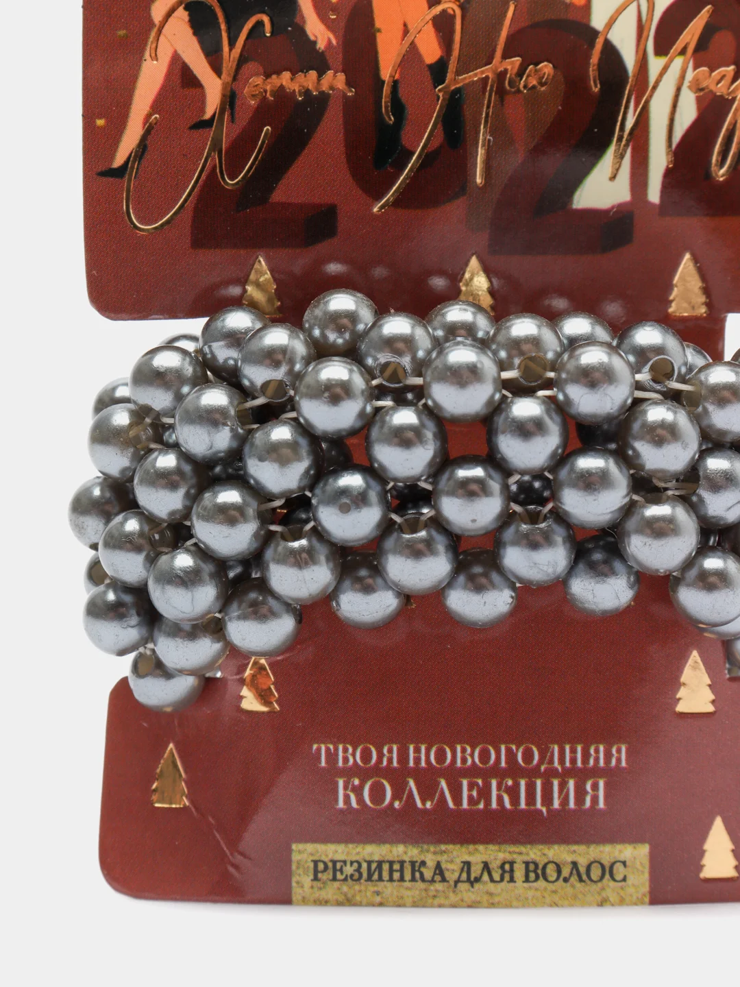 Жемчужная резинка для волос "Девочки"