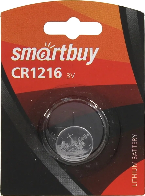 Батарейка SmartBuy CR1216, 3V