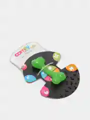 Зеленый игрушка для собак COMFY Косточка для собак с ароматом мяты, разных цветов и размеров