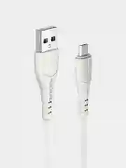 Черный кабель зарядный BOROFONE BX37 (1m, Micro-USB/Type-C/Lightning) для Android и Apple iPhone