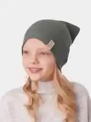 Зелёный хаки шапка для девочки HiBy, бини