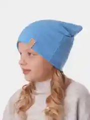 Голубой шапка для девочки HiBy, бини