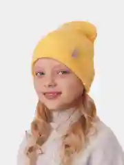 Желтый шапка для девочки HiBy, бини