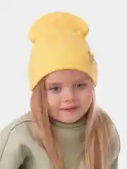 Желтый шапка для девочки HiBy, бини