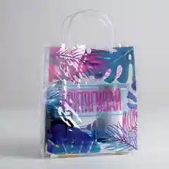 Вишнёвый пакет пластиковый Be different, 23 х 27 х 11,5 см