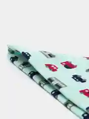 Хлопковый слюнявчик, нагрудник многоразовый детский на кнопке