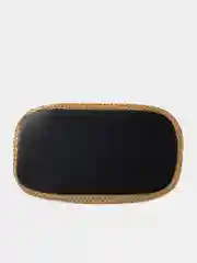 Черный сумка пляжная женская