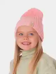Вязаная шапка для девочки HiBy