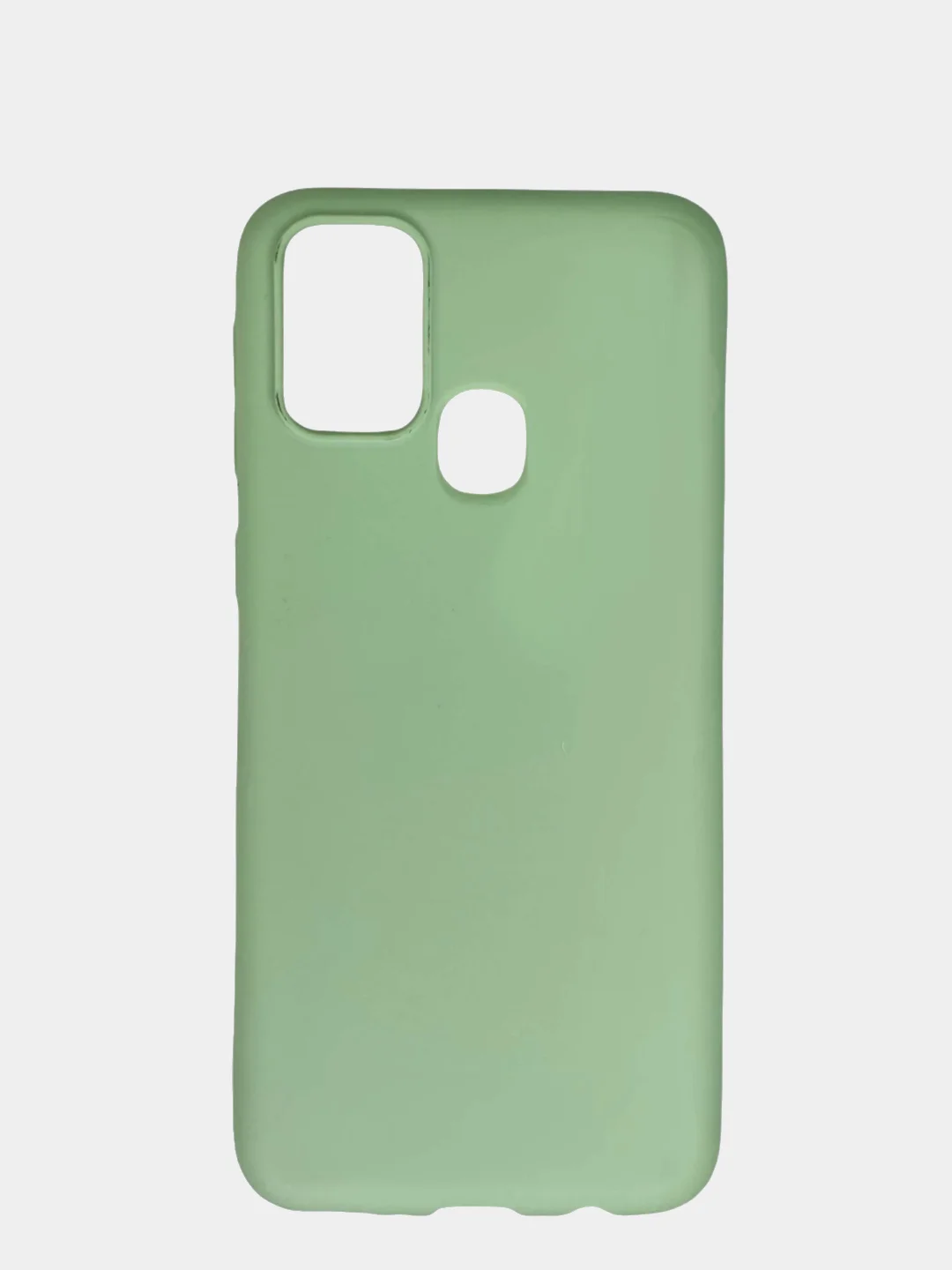 Лесной зеленый чехол Samsung Galaxy M31 / Самсунг Галакси М31 цветной, силиконовый