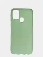Лесной зеленый чехол Samsung Galaxy M31 / Самсунг Галакси М31 цветной, силиконовый