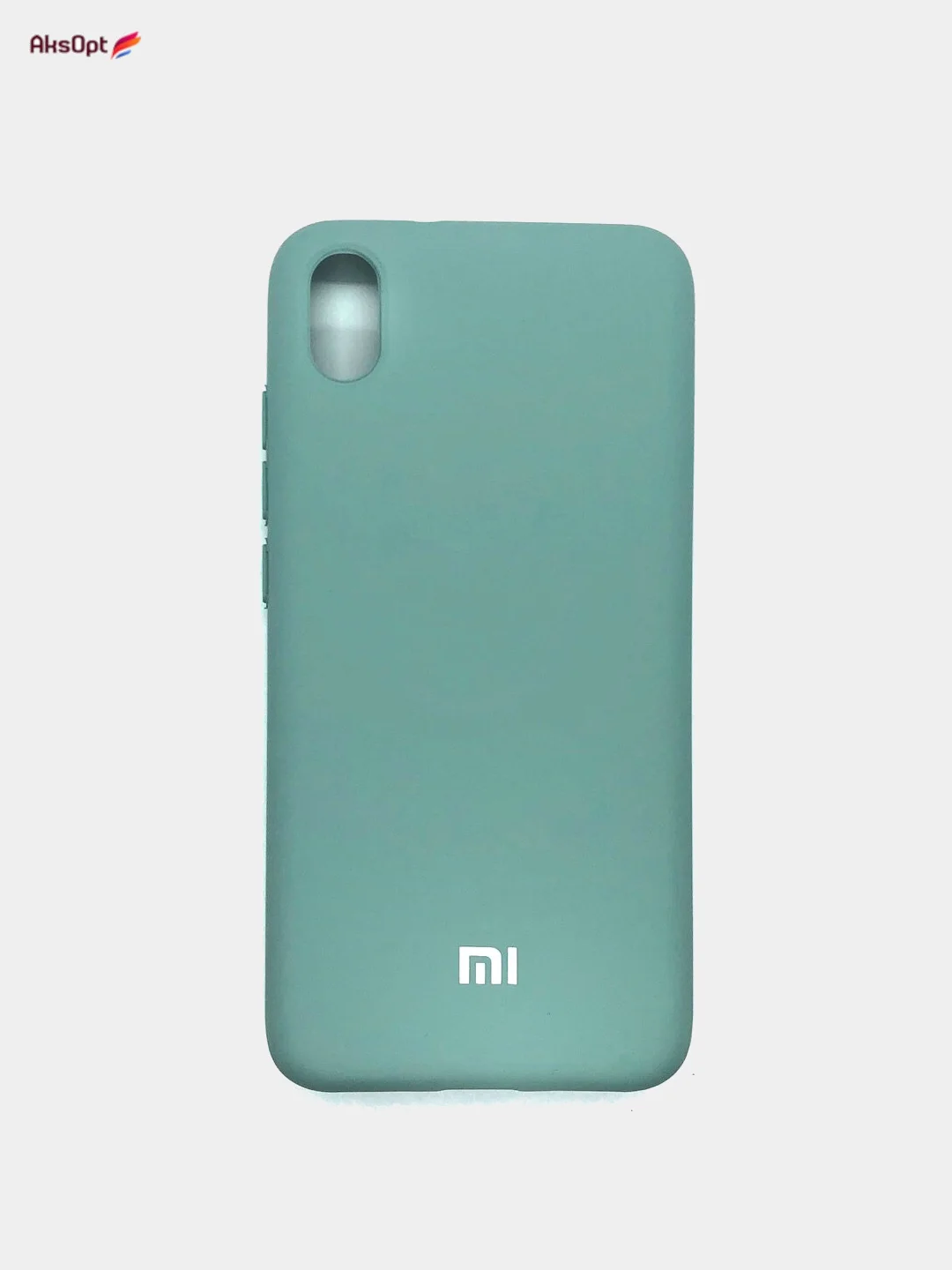 Зеленый чехол Silicone Cover для Xiaomi Redmi 7/Mi Note 10/8/8A/K30/Mi 9T/Note 8/6/Mi Play/Mi 9SE