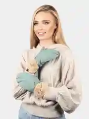 Варежки женские / Варежки непромокаемые, несколько расцветок / Теплые варежки на меху