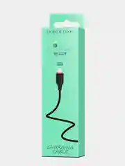 Кабель зарядный BOROFONE BX17 microUSB, Type-C, Lightning, черный