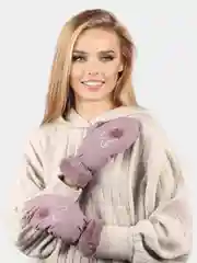 Варежки женские / Варежки непромокаемые, несколько расцветок / Теплые варежки на меху