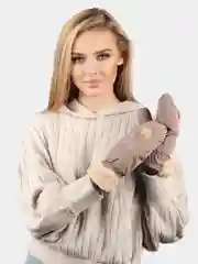 Варежки женские / Варежки непромокаемые, несколько расцветок / Теплые варежки на меху