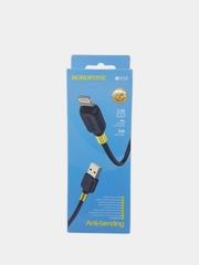 Кабель для зарядки iPhone, iPad Borofon BX59 Lighting 2.4A 1 метр