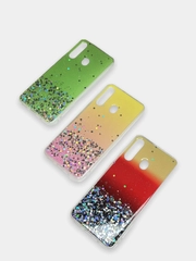 Samsung Galaxy A60, Самсунг Галакси А60, чехол силиконовый с блестками
