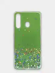 Лайм samsung Galaxy A60, Самсунг Галакси А60, чехол силиконовый с блестками