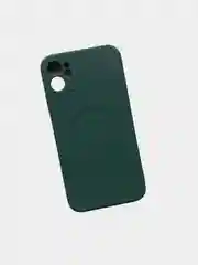 Зеленый чехол Soft Touch silicone case с магнитом MagSafe для iPhone 11, 11Pro, 11Pro Max
