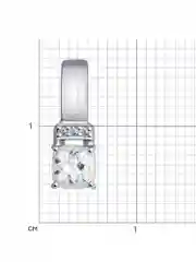 Подвеска с фианитом SWAROVSKI