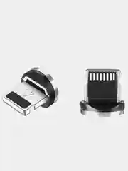Наконечник для кабеля магнитной зарядки Lightning, MicroUSB, Type-C, 1 штука