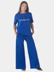 Костюм женский MNMLSM, васильковый, KLERY
