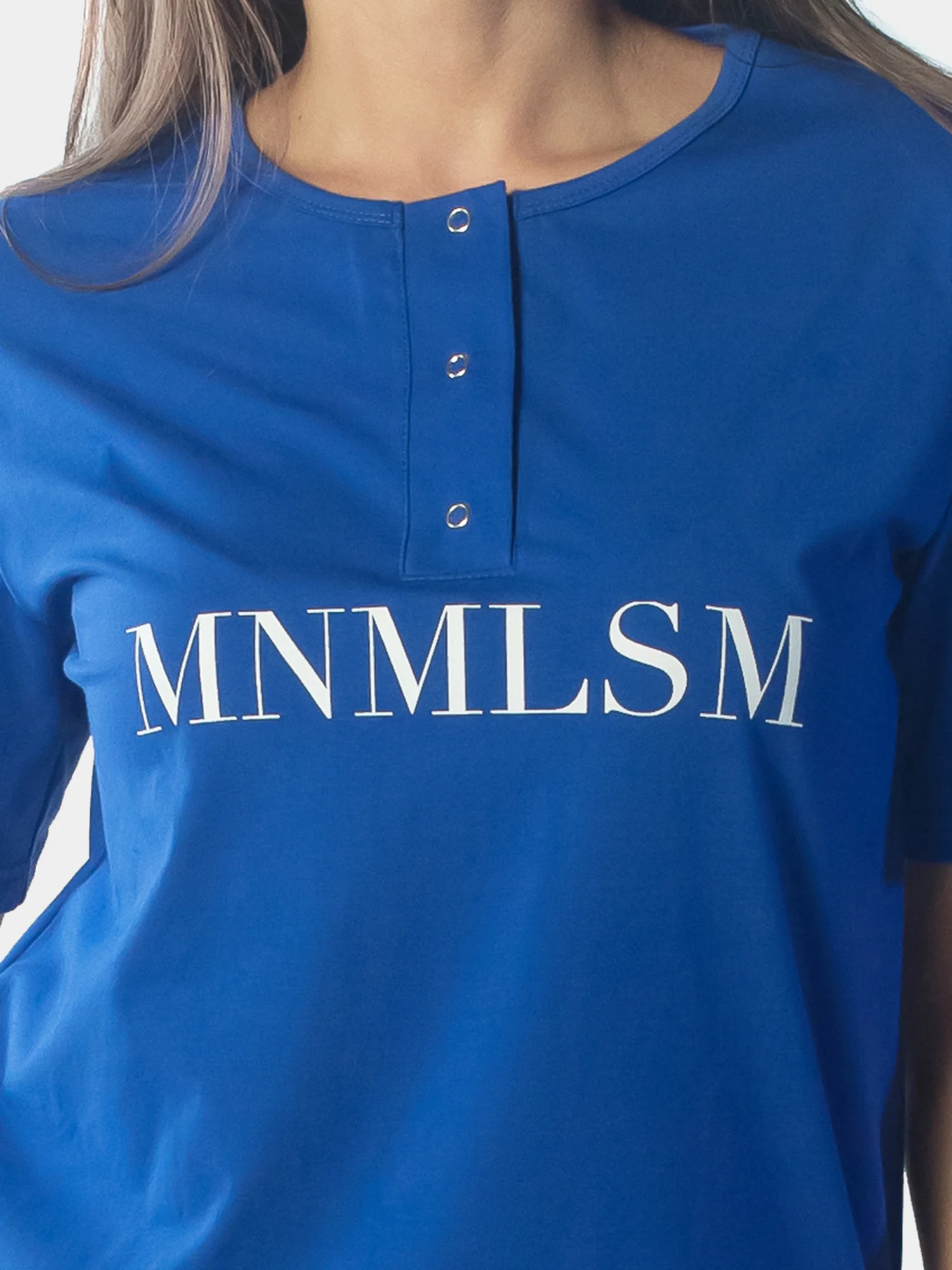 Костюм женский MNMLSM, васильковый, KLERY