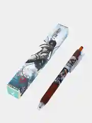 Зелёный хаки автоматическая гелевая ручка по аниме Attack on Titan (Атака Титанов), чёрные чернила