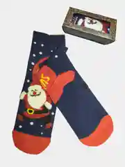 Индиго носки женские, новогодние