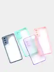 Хаки чехол для Samsung Galaxy S20 FE матовый пластиковый Самсунг Галакси С20ФЕ