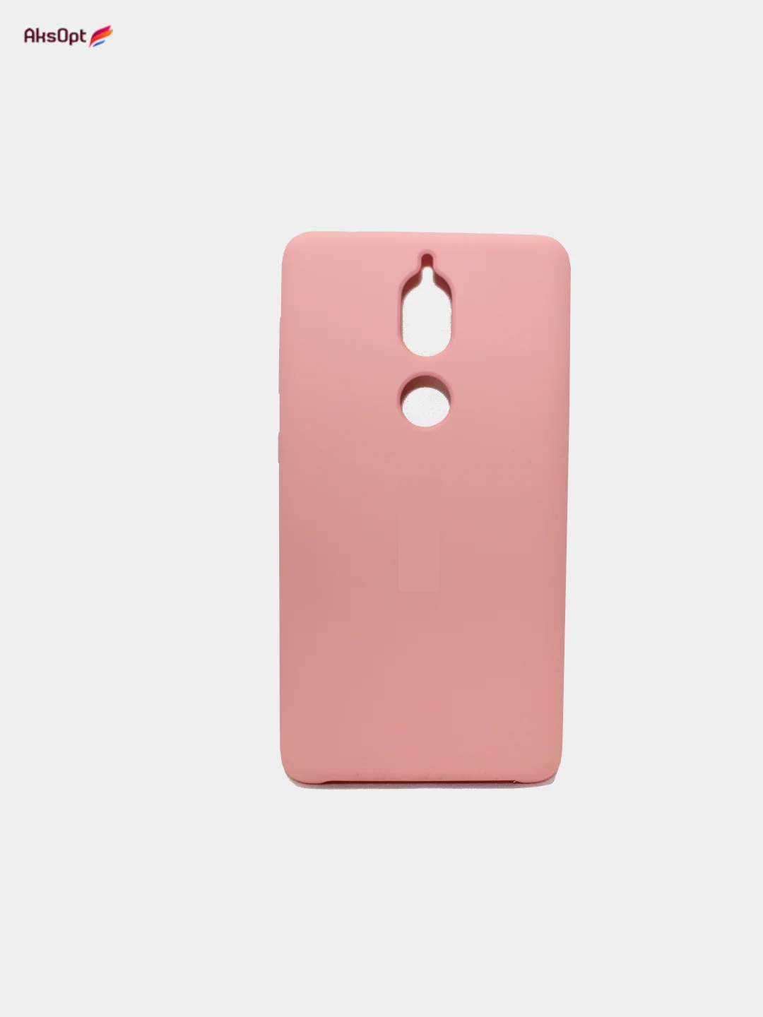 Розовый чехол Silicone Cover для Nokia 3/5/6/7/8/9