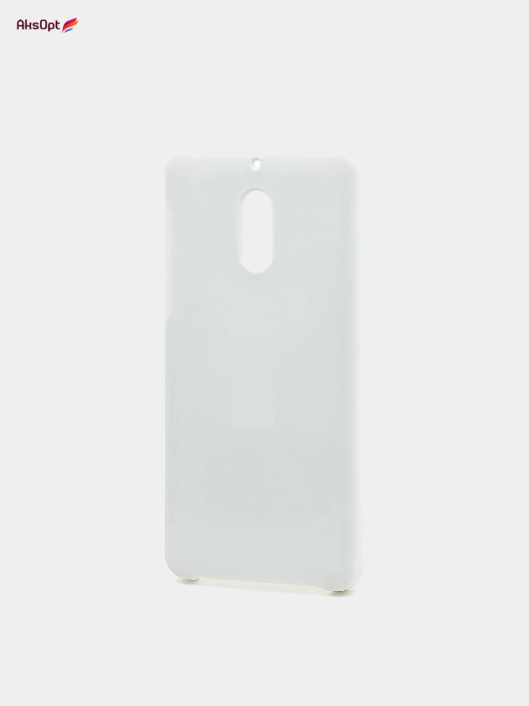 Белый чехол Silicone Cover для Nokia 3/5/6/7/8/9