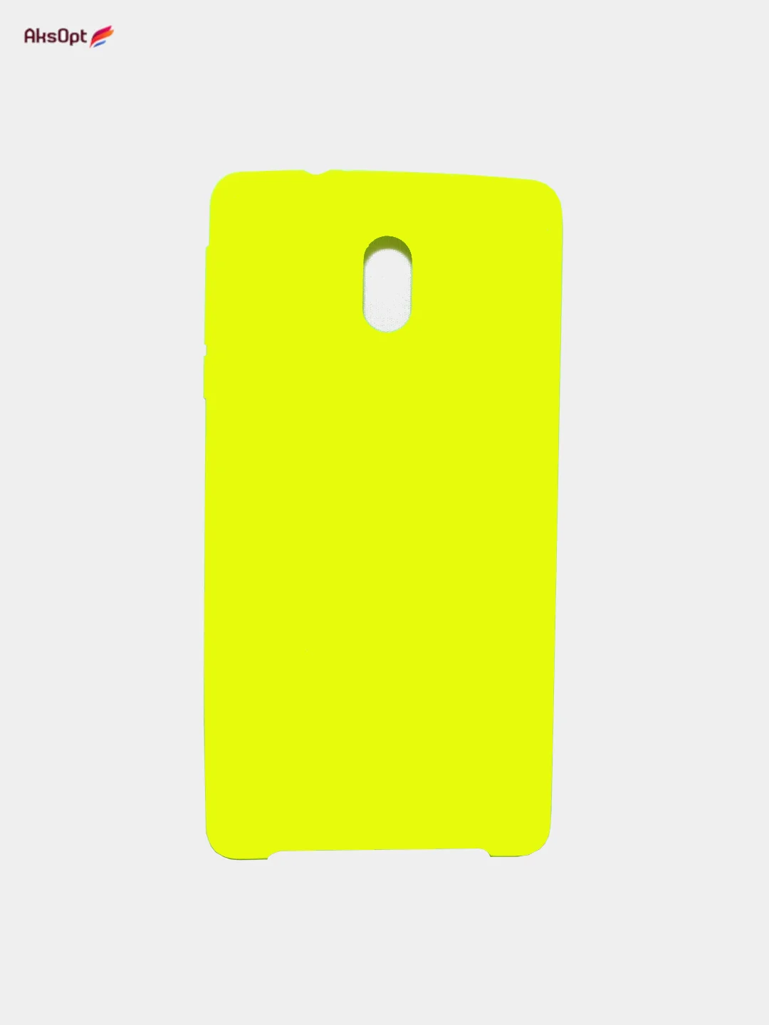 Желтый чехол Silicone Cover для Nokia 3/5/6/7/8/9