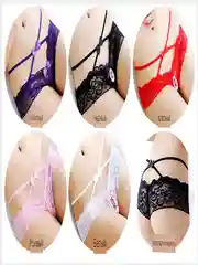 Трусики эротические с интимным вырезом (разного цвета)