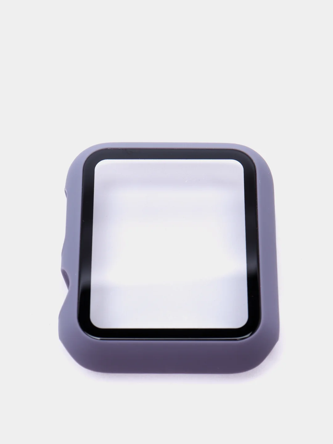 Небесно-голубой бампер с защитным стеклом для Apple Watch 38/40/41/42/44/45/49