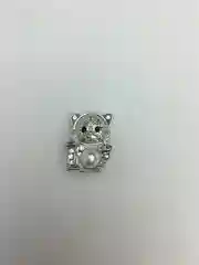 Серебряный брошь на булавке