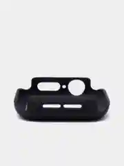 Черный бампер с защитным стеклом для Apple Watch 38/40/41/42/44/45/49