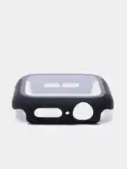 Черный бампер с защитным стеклом для Apple Watch 38/40/41/42/44/45/49