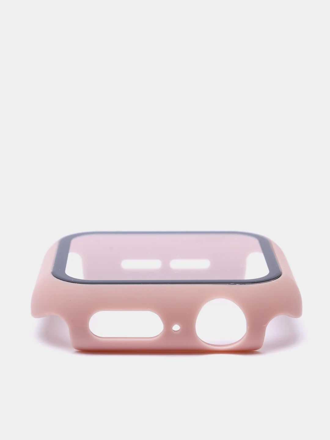 Коралловый меланж бампер с защитным стеклом для Apple Watch 38/40/41/42/44/45/49