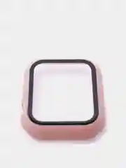 Коралловый меланж бампер с защитным стеклом для Apple Watch 38/40/41/42/44/45/49