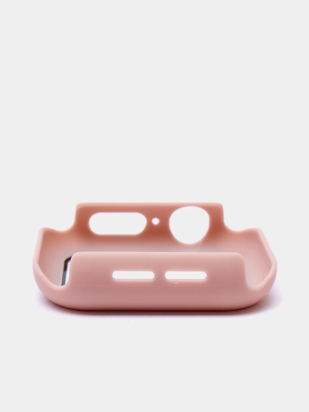 Коралловый меланж бампер с защитным стеклом для Apple Watch 38/40/41/42/44/45/49