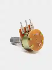 Резистор S16KN1-B L20KC ручка шлиц 20мм с выключателем