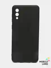 Угольный чехол силиконовый на Samsung Galaxy A02