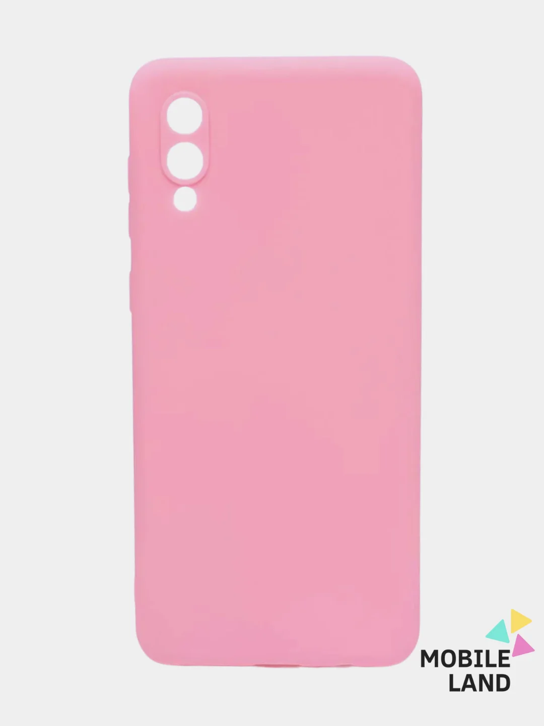 Тёмно-розовый чехол силиконовый на Samsung Galaxy A02